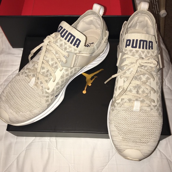 puma ignite beige